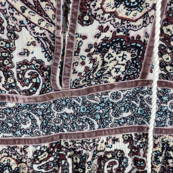 American Eagle Boho Peasant Blouse Sz S. #A9 - Picture 7 of 11